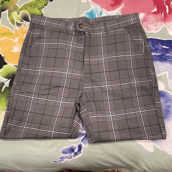 Men’s Glen Plaid Tailored Pants - Picture 3 of 6